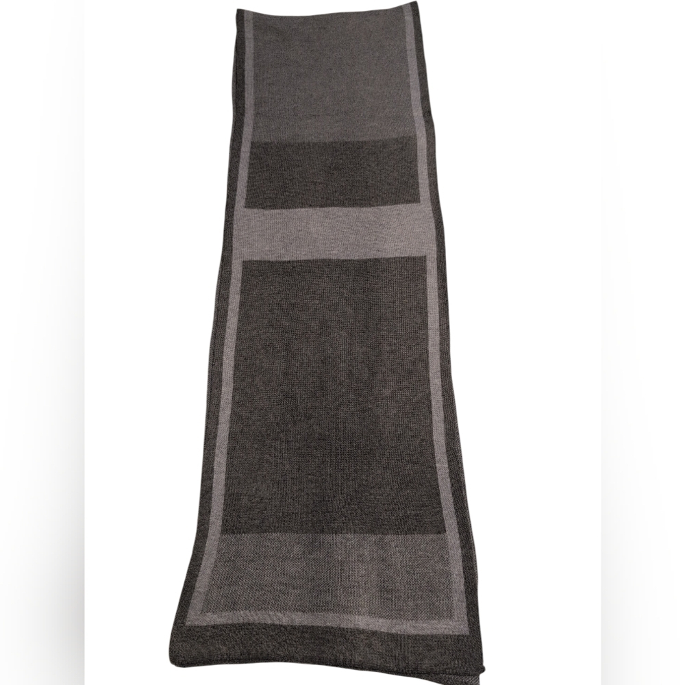 NWT Shades Of Gray Men's Geometric Scarf - Picture 3 of 6